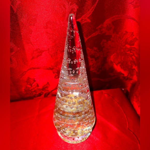 Vintage Murano Blown Glass Christmas Tree